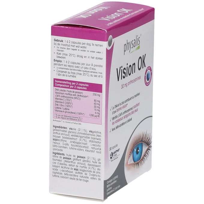 Physalis® Vision OK 30 Zachte capsules