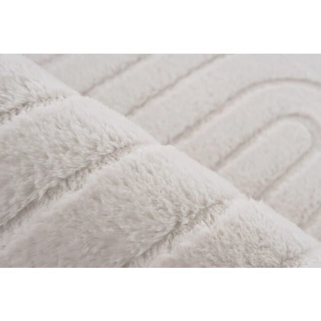 Muratap Comfort japandi fluffy vloerkleed - effen 3d effect & soft touch-