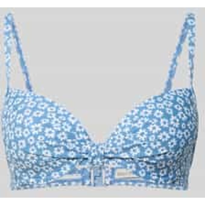 Bikinitop met all-over motief