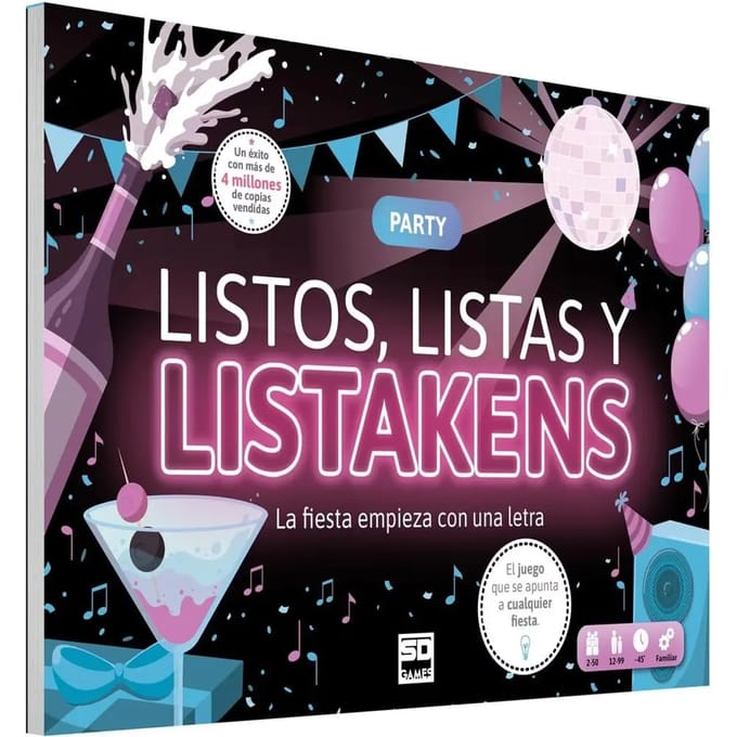 Bordspellen SD Games Listos Listas Y Listakens