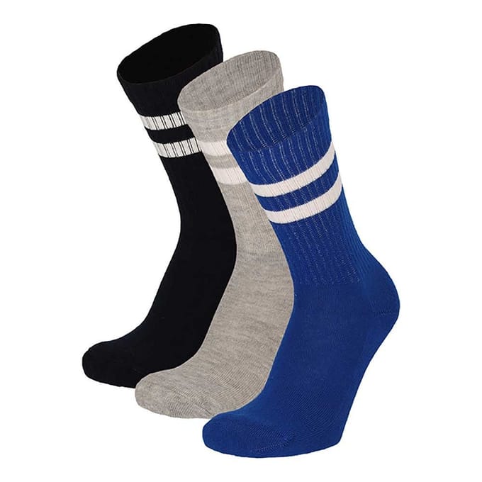 Sportsokken kinderen - Multi Blauw - 3-Pak - 39/42