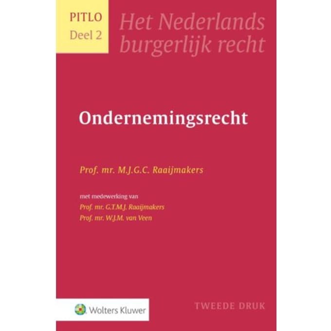 Ondernemingsrecht - Pitlo - M.J.G.C. Raaijmakers