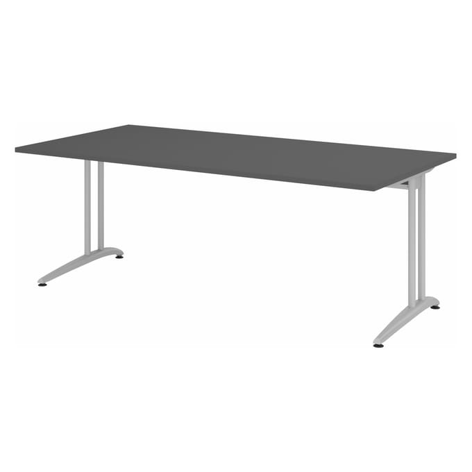 BELA 2E S | Bureau - 200 x 100 Grafiet