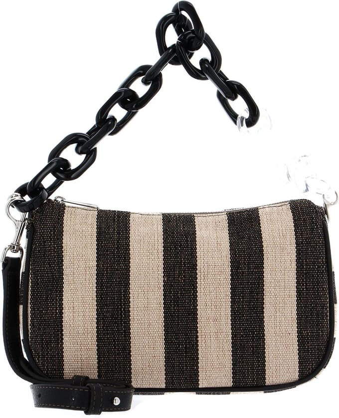 FURLA Schoudertas Avondtas Moon Shoulder Bag Toni Nero + Nero Veelkleurig