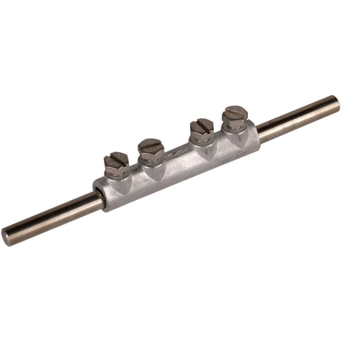 Dehn ZDC aansluitbus voor Rd 8mm met 4 schroeven M6x10mm - 385203