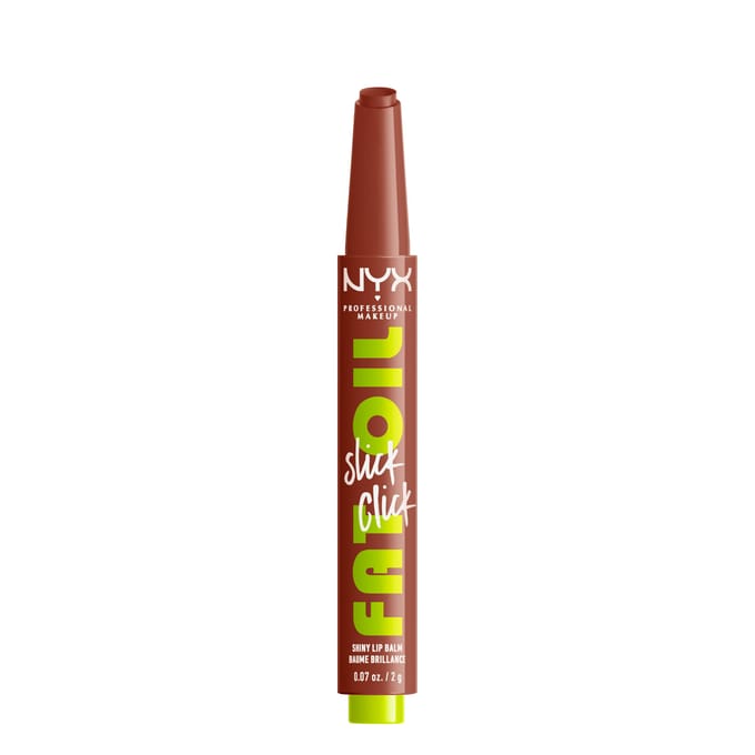 NYX Professional Makeup Fat Oil Slick Click - Link in my Bio - lippenbalsem - warm nude - 2g