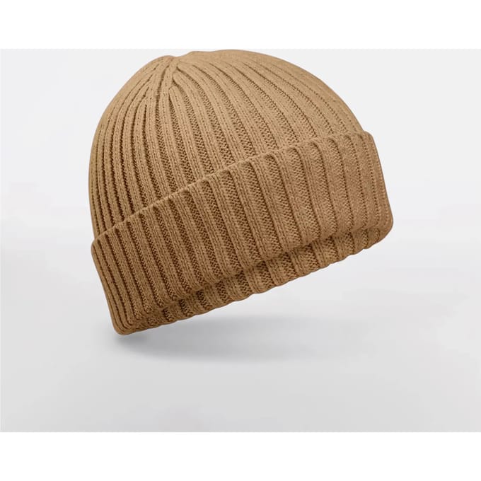 Beechfield Kindermuts van biokatoen B341B - Biscuit - One size
