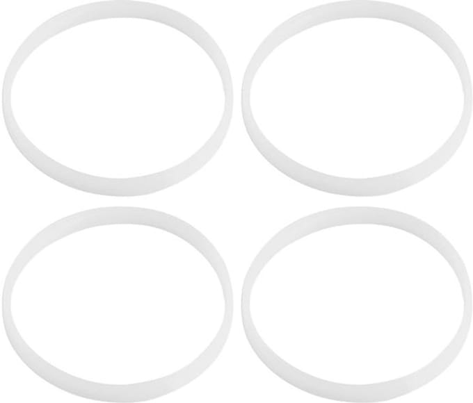 O-Ring Vervanging - Rubber Afdichting - Set van 4 Stuks - Diameter 10 cm - Geschikt voor Juicer - Lichtgewicht 40 g - Afdichtring
