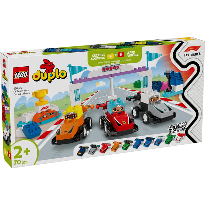 LEGO Duplo LEGO® DUPLO® 10445 F1 ® team raceautos met racers