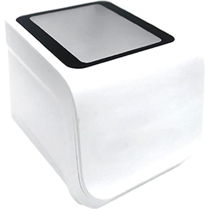 QR Desktop Barcode Scanner Mobiele Betalingscode Scanning Box AutoSensor USB Bedrade Barcodelezer wit