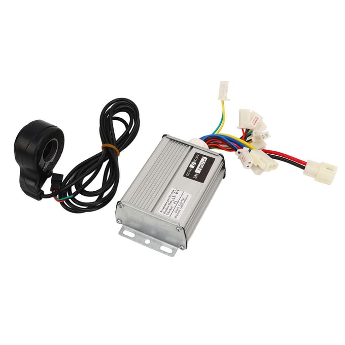 36V 1000W Controller Duimgashendel Kit Elektrische Fiets Fiets Driewieler Ombouwset gray