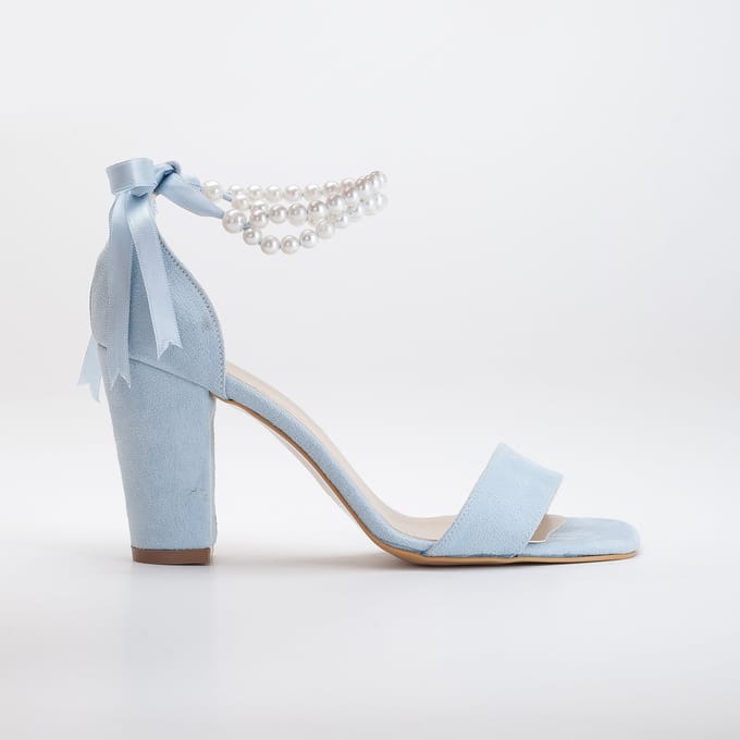 Melissa Block Hakken Sandalen with Pearls