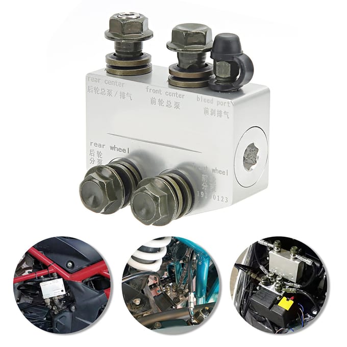 Gecombineerde CBS Hydraulische Rempomp Systemen voor Motorfietsen Elektrische Voertuigen white