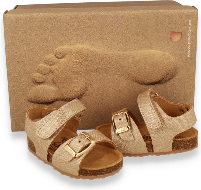 Plakton Meisjes Sandaal Marylin | Goud | Maat: 22