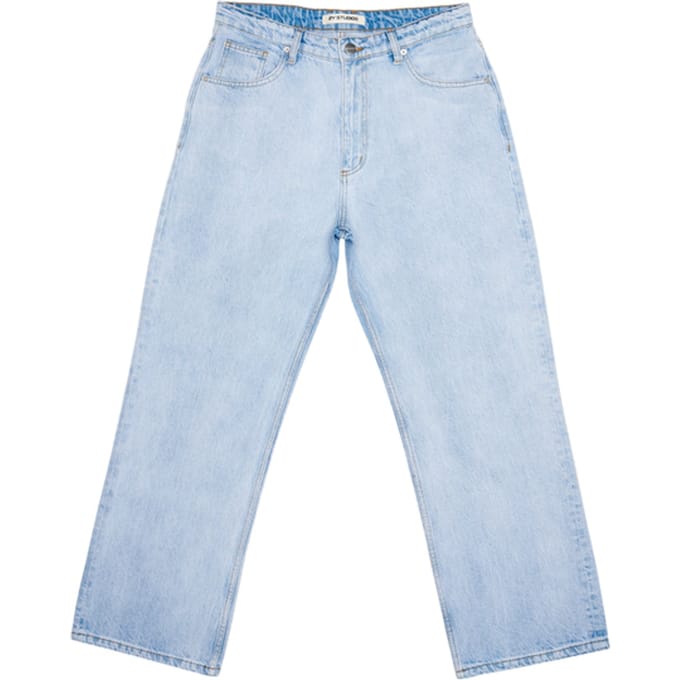 2y Studios Adrik Basic Baggy Jeans Broek Blauw