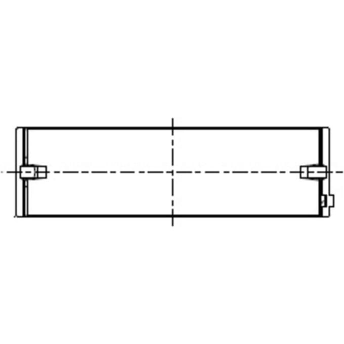 Hoofdlager MAHLE 099 HL 21069 000