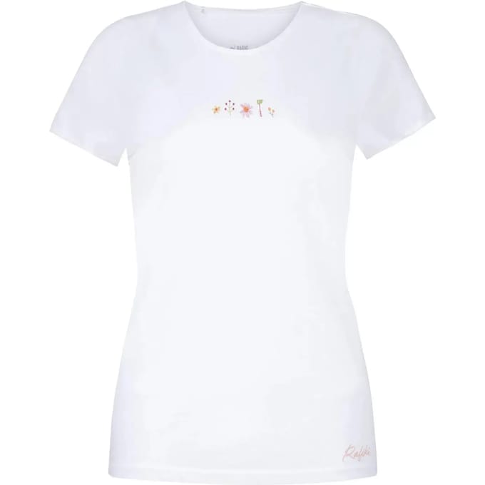 Rafiki Jay T-shirt Met Korte Mouwen Wit 38 Vrouw