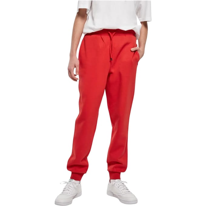 Urban Classics - Basic Heren joggingbroek - S - Rood