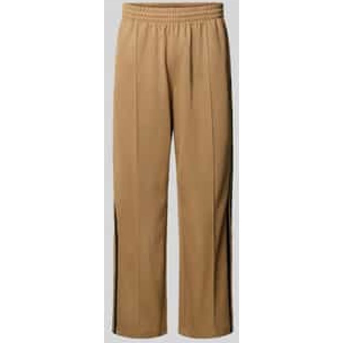 Trainingsbroek met lengtenaden en elastische band
