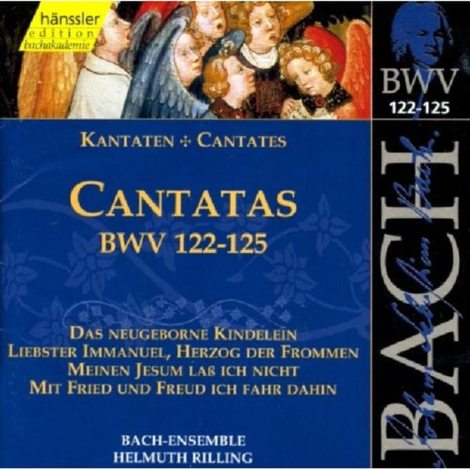 Bach-Ensemble, Helmuth Rilling - J.S. Bach: Cantatas Bwv 122-125 (CD) (Remastered)