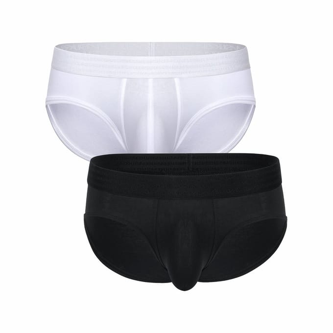 SUKREW Apex Brief Multipack 1x Starlight + 1x Eclipse - MAAT S - Heren Ondergoed - Slip voor Man - Mannen Brief