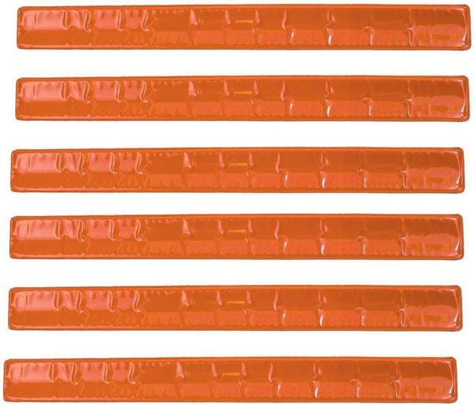 Klaparmband Oranje 22 Cm | 6 stuks