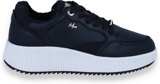 Mexx Dames Sneaker Marilo Orchid Black | Zwart | Maat: 39