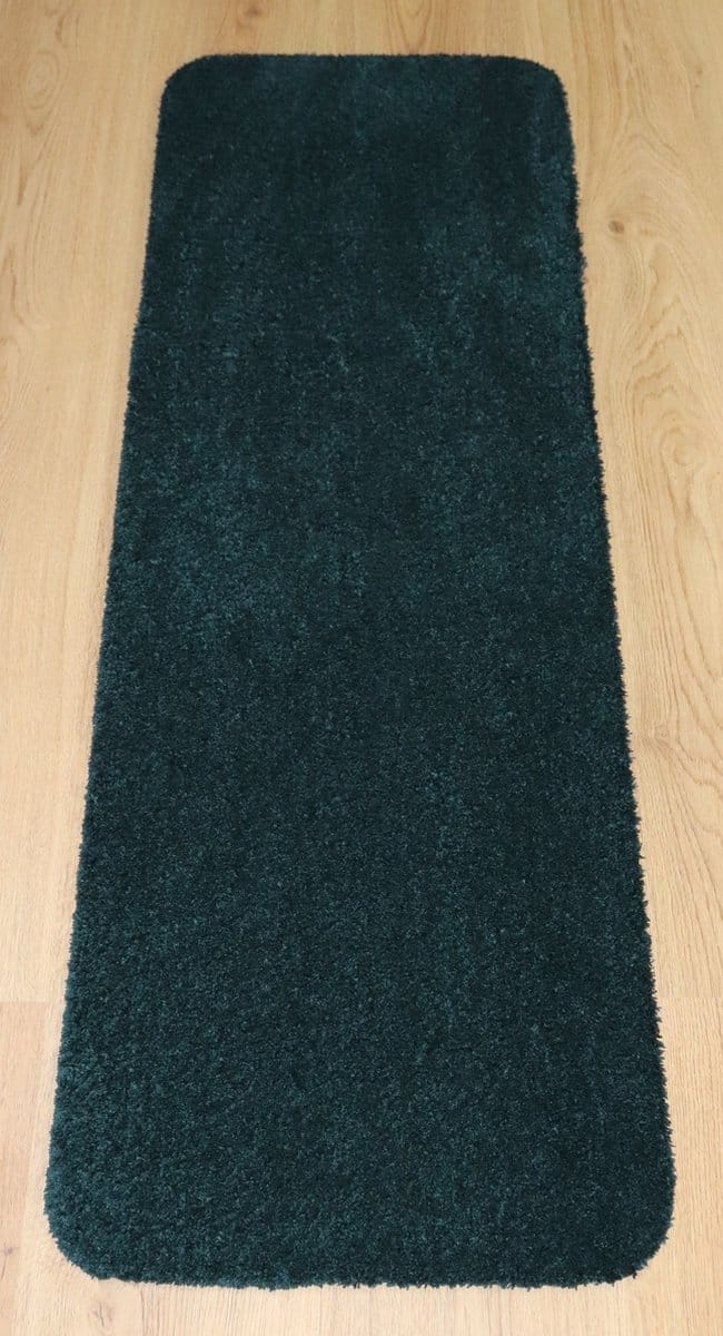 PRIMA - Soft - Wastafelmat - Badmat - donker groen - 40x120cm - antislip
