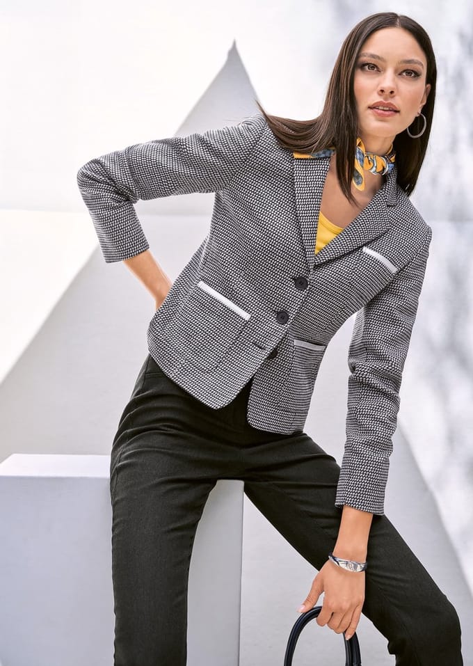 MADELEINE Broek Smalle stretchbroek
