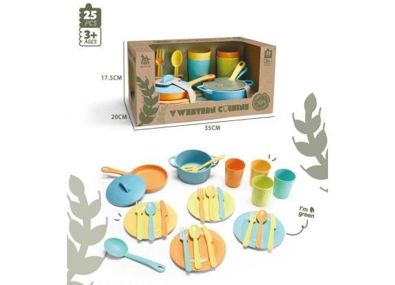 Western Cuisine Bio Cookware Set kookset 25-delig