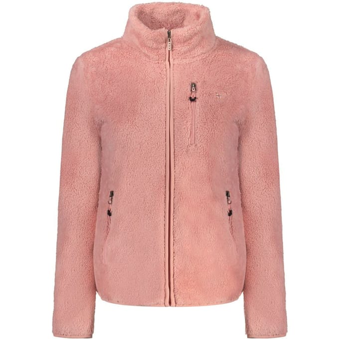 Noorwegen 1963 Rosa Polyester Dames Sweatshirt