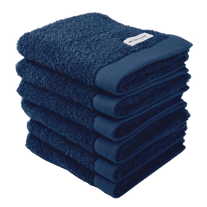 Tom Tailor Gastendoekje Color Bath Guest Towel Een maat, 30x50 Set van 6