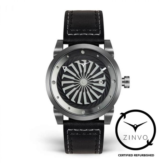 Archived Refurbished Zinvo Blade Rotating Turbine Automatic 44mm Edelstaal | Gunmetal 123
