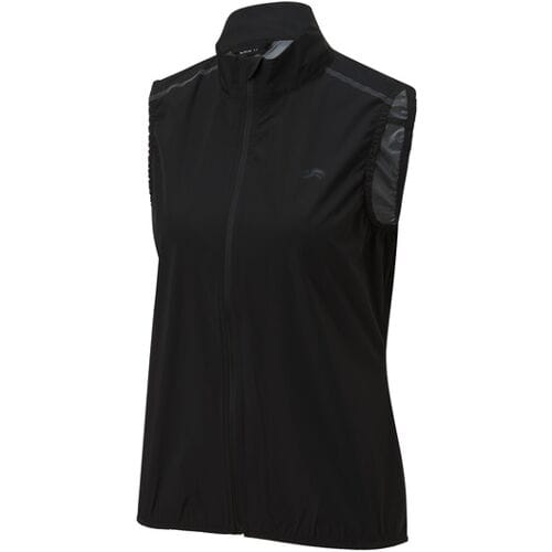 CRIVIT Dames fiets bodywarmer (Zwart, S (36/38))