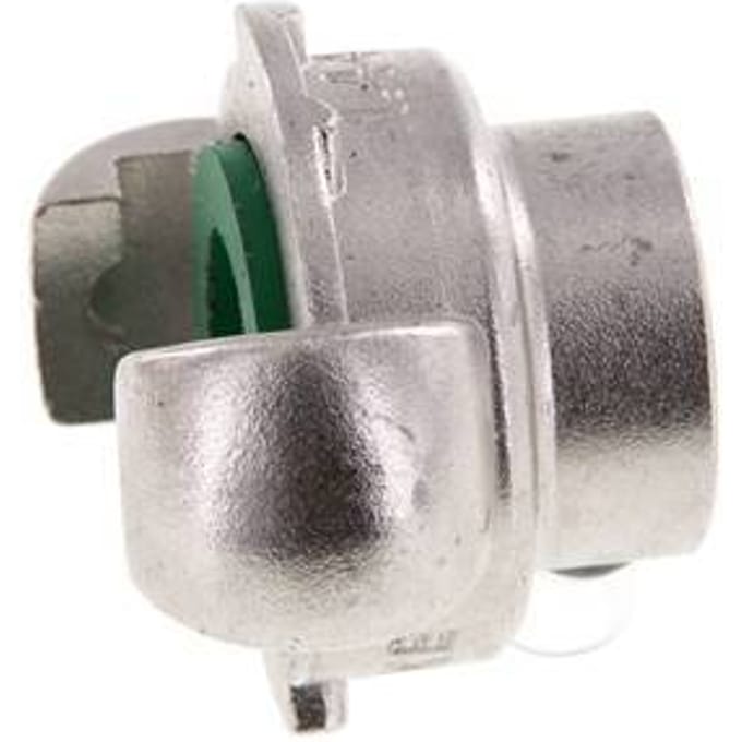RVS DN 15 DIN 3489 compressor klauwkoppeling Rp 3/8 inch Binnendraad - CL42-15-F-SF-038