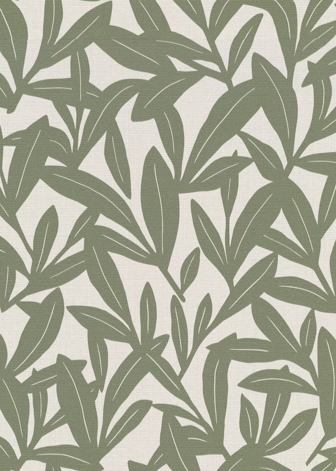 Erismann Vinylbehang 10521-07 - La Terasse - Botanisch Wit - 53cm x 10.05m