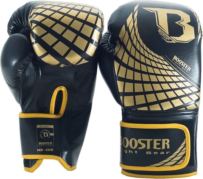 Booster BFG CUBE Bokshandschoenen Zwart Goud