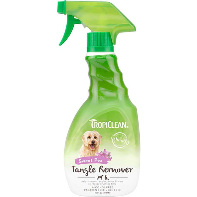 Tropiclean Sweat Pea Tangle Remover Spray for Pets 473ml