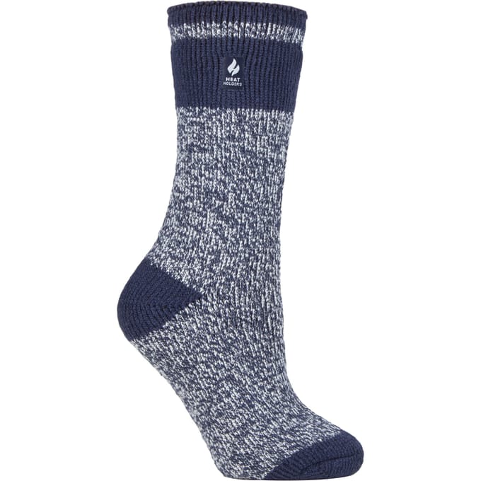Heat Holders Dames Dikke Warme Thermische Sokken - Soft Navy (Sydney)