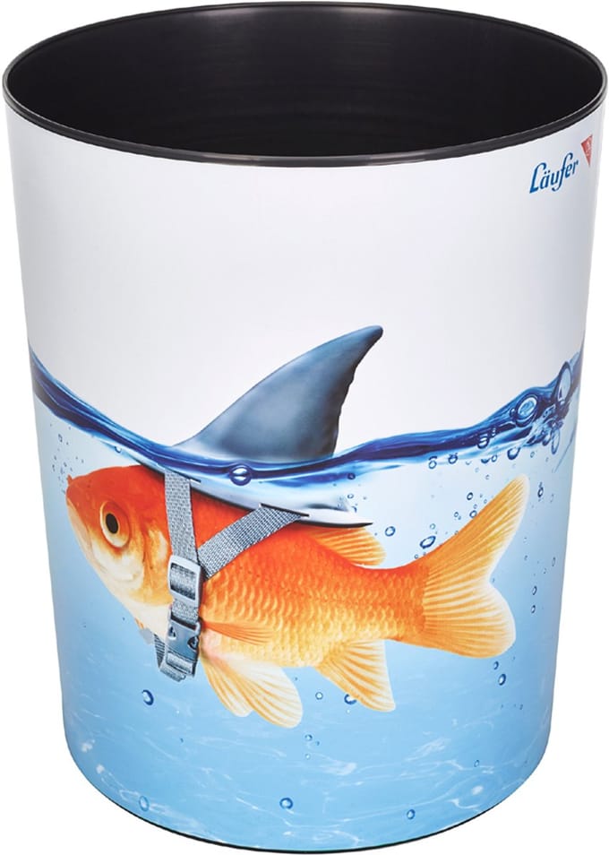 Läufer Prullenbak Goldhai Motief 13 Liter