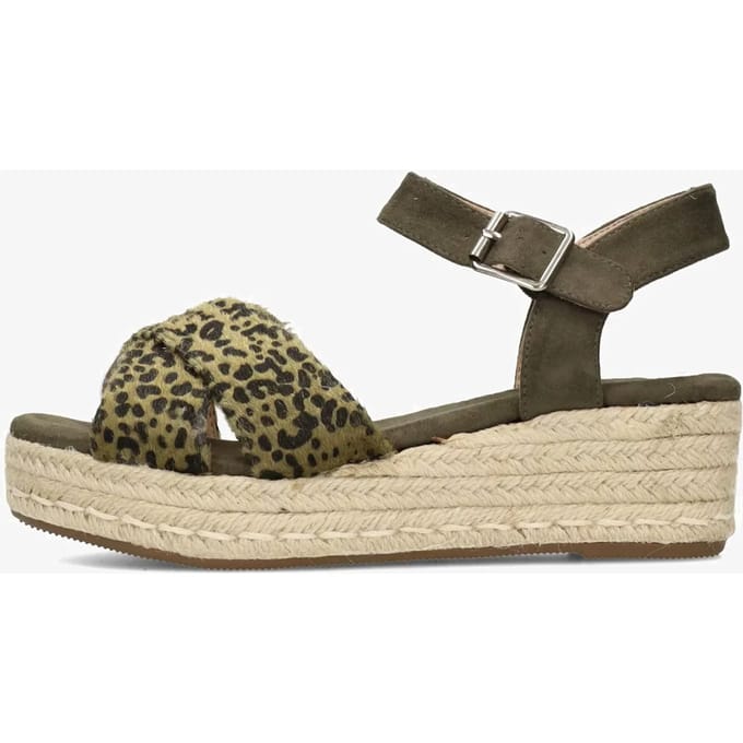 Sandalen met sleehak Poelman Lona Dames Sandalen