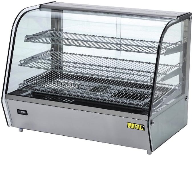 Buffalo warmhoudvitrine 160L