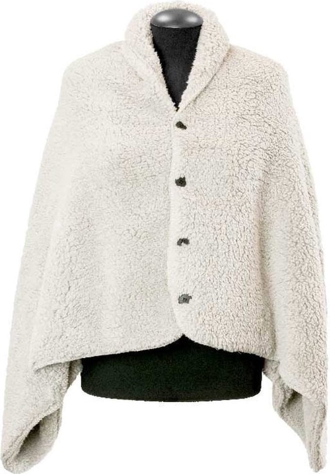 Unique Living - Omslagplaid Nox - Dove White - 150x75cm