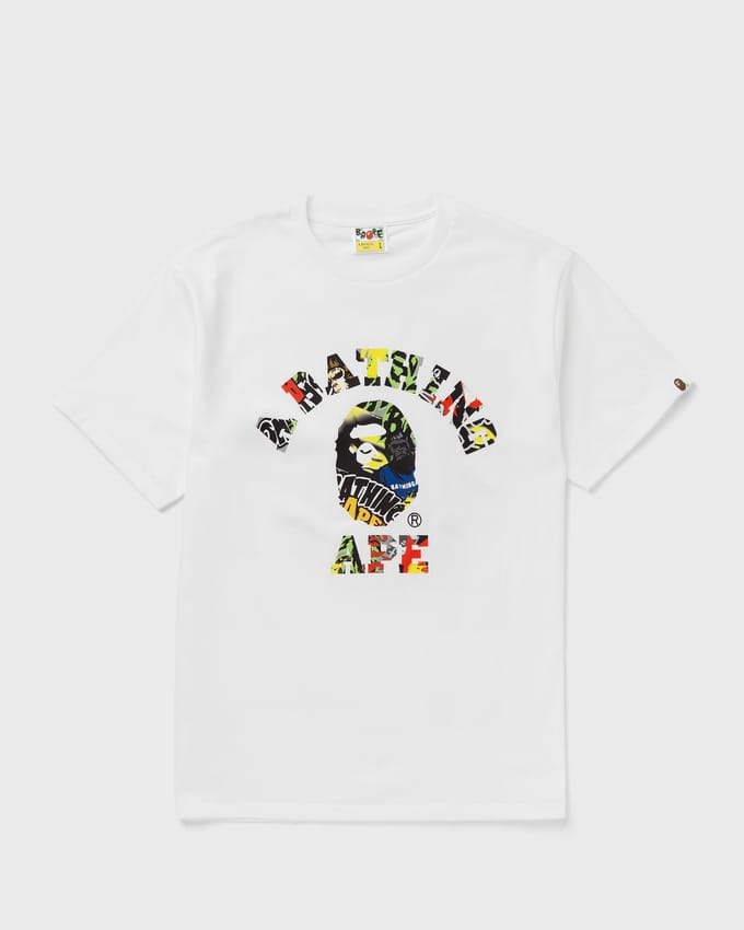 MULTI LOGO COLLEGE RELAXED FIT TEE
