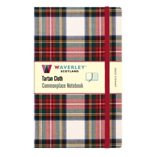 Waverley Commonplace Notebooks: Dress Stewart Large Notebook - Waverley Scotland