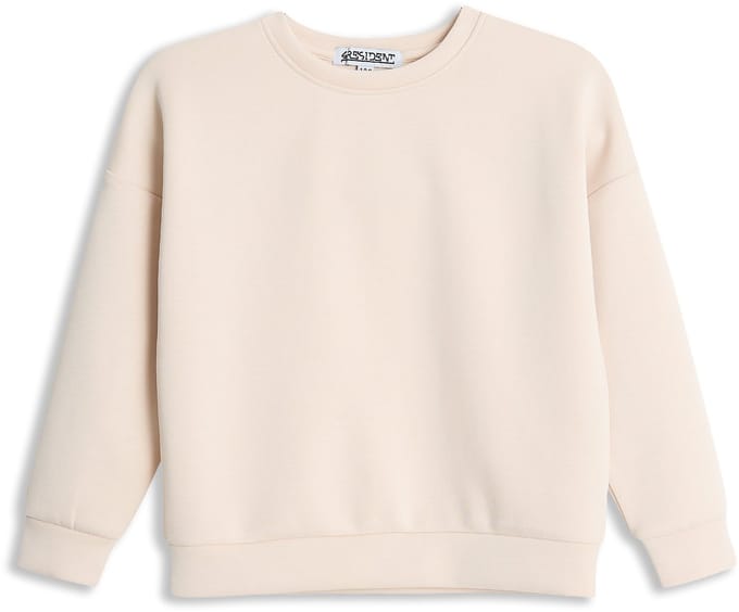 4PRESIDENT Sweater meisjes - Beige - Maat 152 - Meisjes trui