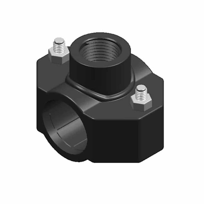 PP Anboorzadel 63mm voor PE buis - Waterleiding aftakken