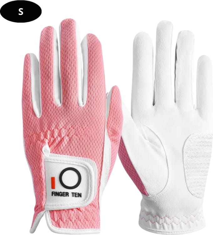 Livano Golfhandschoenen - Golf Accessoires - Handschoen AntiSlip - Dames - Links - Maat S