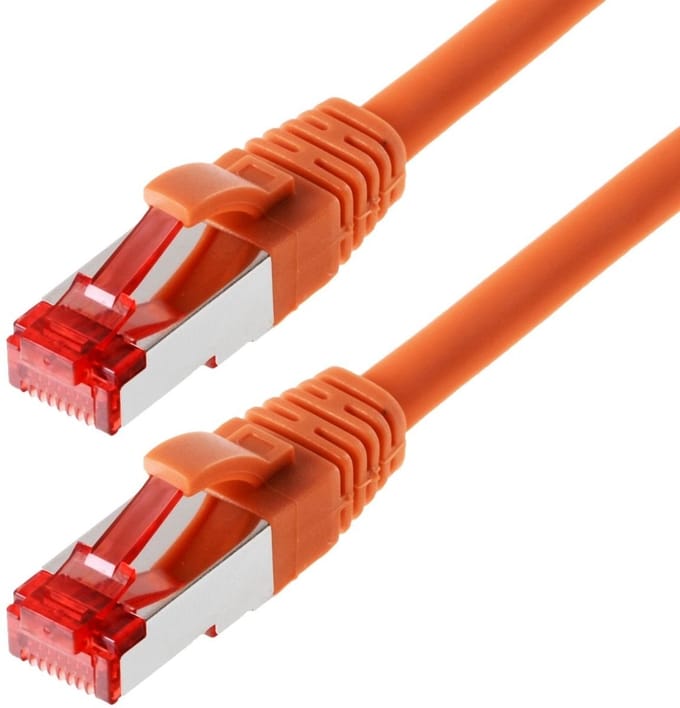Patchkabel S/FTP Cat 6 orange 3,0 m