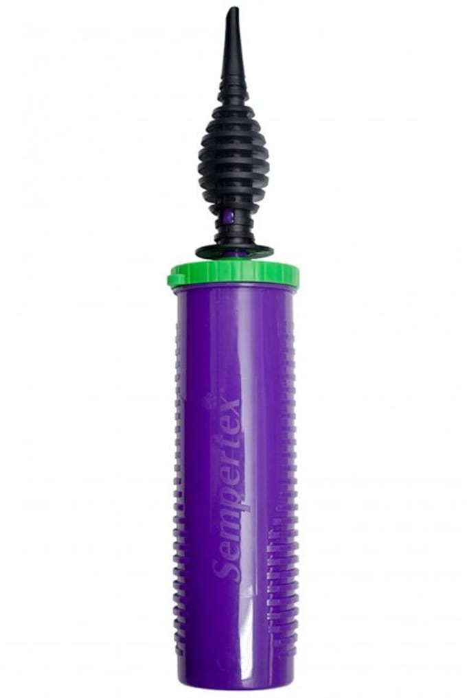 Ultra Professional Ballonpomp - Purple/Green - Sempertex